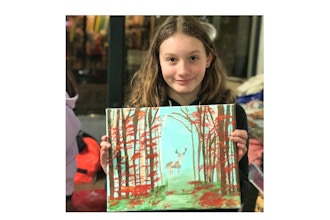 Beginner Landscape Art on Canvas for Teens